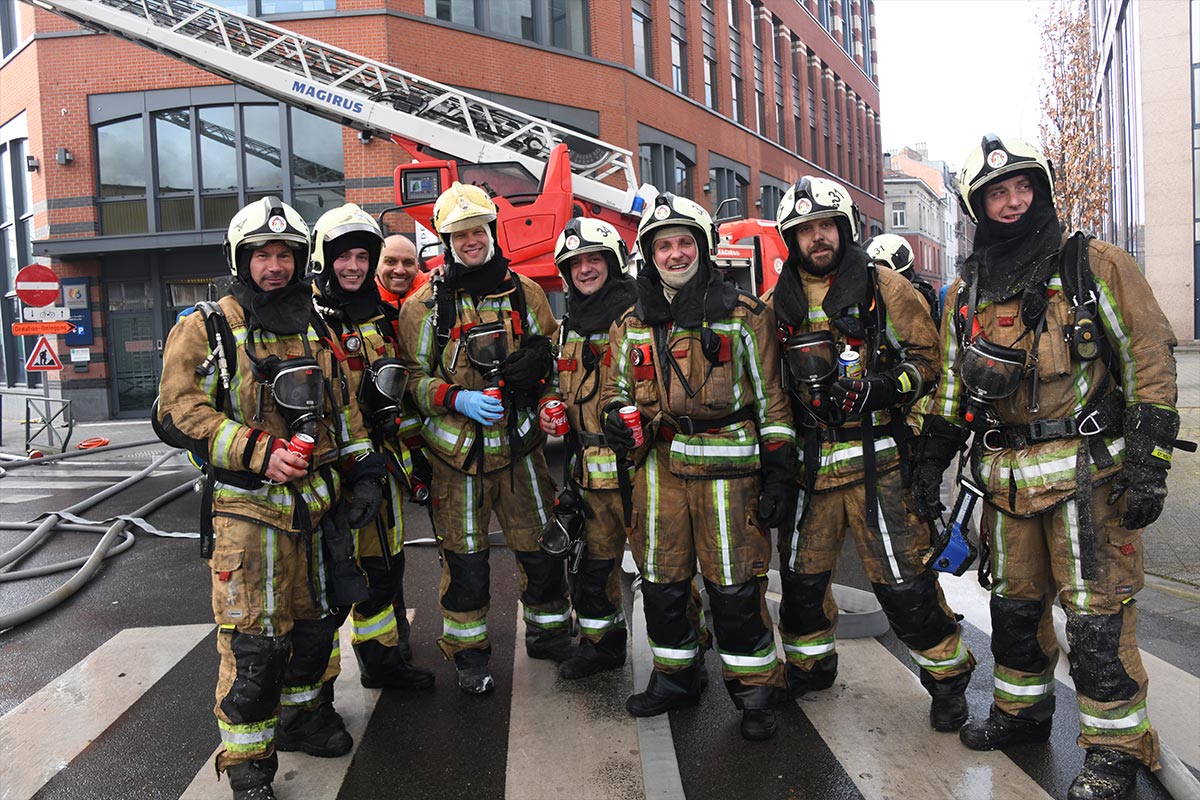 Werken bij Brandweer Brussel