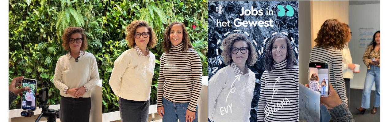 Les métiers à la Région – Suzana et Evy de chez Innoviris | talent.brussels